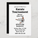 Search for martial arts invitations Modern