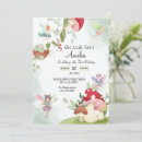 Search for enchanted garden fairy birthday invitations Woodland