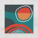 Search for abstract sun business cards Blue