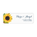 Search for sunflower labels Watercolor