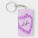 Search for purple orchid key rings Hawaii