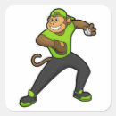 Search for monkey birthday stickers Funny