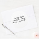 Search for surnames stickers Elegant
