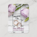 Search for ring business cards Pink