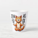 Search for zen cat mugs Meditation