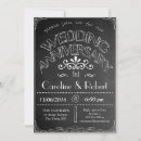 Search for 1st anniversary invitations Chalkboard