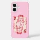 Search for queen of hearts iphone cases Red