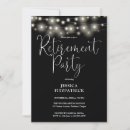 Search for calligraphy farewell party invitations Black and white