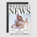 Search for newspaper wedding save the dates Modern