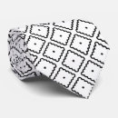 Search for abstract dots ties Black and white