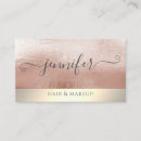 Search for rose gold foil business cards Minimalist
