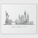 Search for york wrapping paper Manhattan skyline
