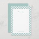 Search for gingham thank you cards Cute