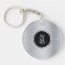 Search for brush key rings Silver