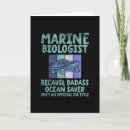 Search for biologists cards Marine biologist