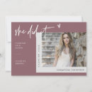 Search for photo graduation invitations Modern minimalist