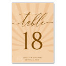 Search for sunset wedding table cards Watercolor
