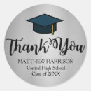 Search for silver and black graduation stickers High school