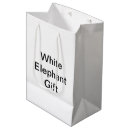 Search for white elephant gift bags Exchange