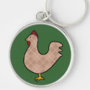 Search for barnyard animal key rings Rooster