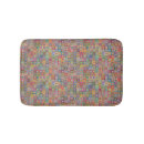 Search for geometric pattern bath mats Colorful