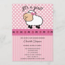 Search for sheep invitations Pink