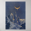 Search for vintage moon posters Science fiction