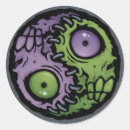 Search for zombie cartoon stickers Dead