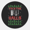 Search for computer geek stickers Xmas flash