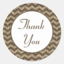 Search for burlap bridal shower stickers Thank you