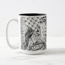 Search for doodling mugs Black and white
