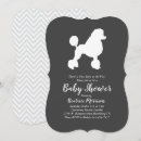 Search for poodle baby shower invitations Cute