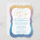 Search for mermaid scales invitations Rainbow