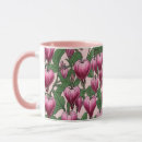 Search for heart shaped flower mugs Pink