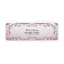 Search for pink bridal shower return address labels Stylish