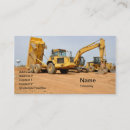 Search for dump truck business cards Excavation