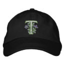 Search for flower monogram hats Initial