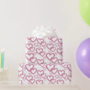Search for watercolor hearts wrapping paper Valentines