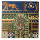 Search for vintage angel on tiles Blue