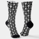 Search for skull socks Black and white