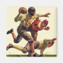 Search for football magnets Illustration