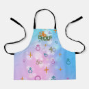 Search for childrens art aprons Typography