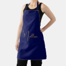 Search for brown monogram aprons Minimalist
