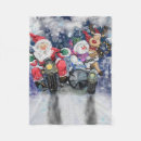 Search for funny christmas blankets Santa
