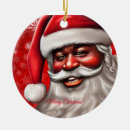 Search for black santa decor Christmas tree