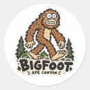 Search for urban legend stickers Bigfoot
