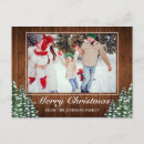 Search for winter photocards Rustic