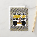 Search for your excuse postcards Gym