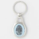 Search for fingerprint key rings Blue