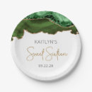 Search for green and gold paper plates Elegant
